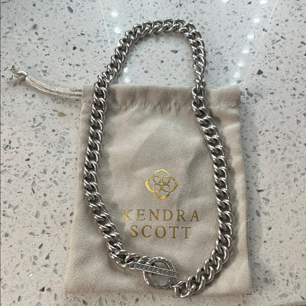 Kendra Scott Bold Silver Chain Necklace